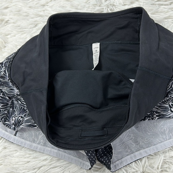 Lululemon Speed Up Short *2.5" Infinity Speed Up Short Alpine White Black - Picture 2 of 5